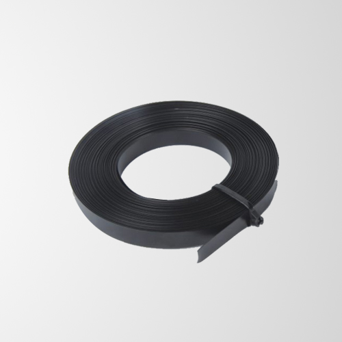 Spray coated stainless steel spray tape reel