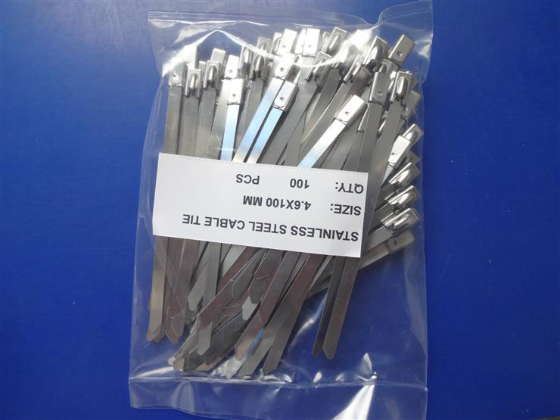不锈钢扎带用于电缆敷设施工中的绑扎需要